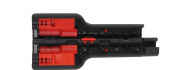 Wiha Odizolovací a montážní nástroj na koaxiální kabely s konektorem F 6 - 8, 125&#160;mm (44241)