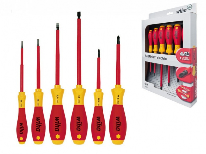 ŠROUBOVÁK ELEKTRIKÁŘSKÝ - SADA 6DÍLNÁ