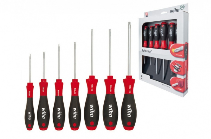 ŠROUBOVÁK SOFTFINISH TORX, SADA 7DÍLNÁ