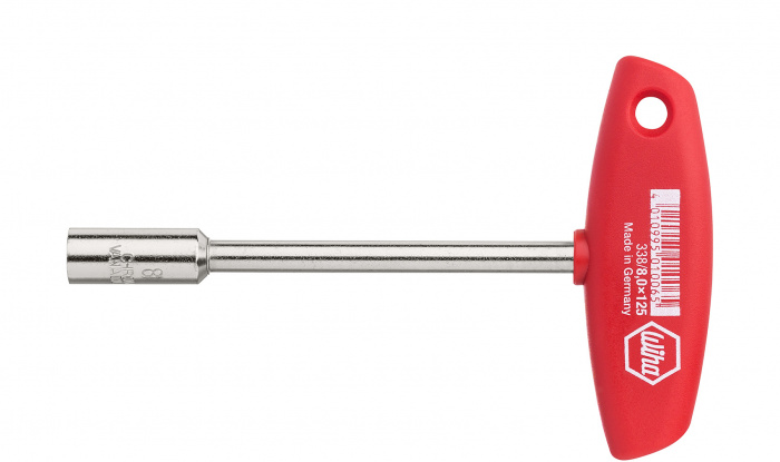 Nástrčný klíč s rukojetí tvaru T, Čtyřhran 8 mm