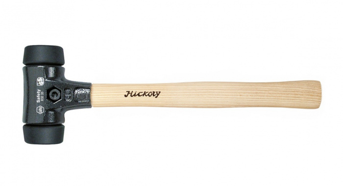 KLADIVO S MĚKKOU PLOCHOU SAFETY 50x360mm ČERNÁ/ ČERNÁ