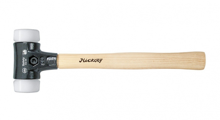 KLADIVO S MĚKKOU PLOCHOU SAFETY 60x400mm BÍLÁ/ BÍLÁ