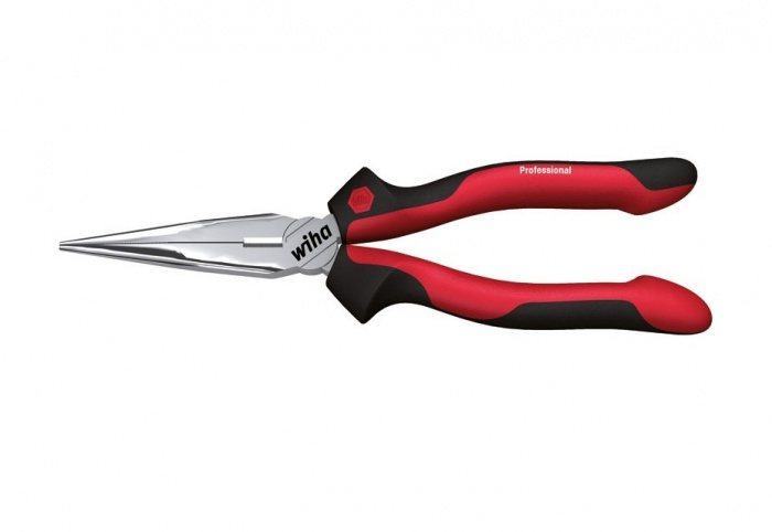 KLEŠTĚ S PLOCHÝMI ZAHNUTÝMI ČELISTMI 200mm (TELEFONNÍ KLEŠTĚ)