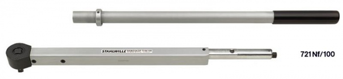 KLÍČ MOMENTOVÝ S PEVNĚ ZABUDOVANOU RÁČNOU 721NF/100 200-1 000 Nm