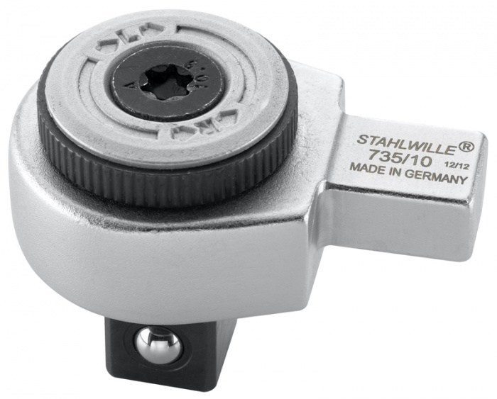 RÁČNA NÁSTRČNÁ PRO MOMENTOVÝ KLÍČ 9X12 - 1/2" S JEMNÝM OZUBENÍM