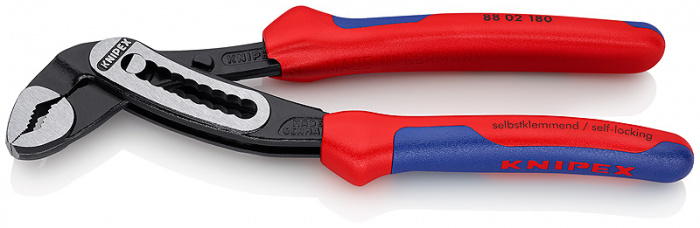 HASÁK A INSTALATÉRSKÉ KLEŠTĚ KNIPEX ALLIGATOR 180 mm