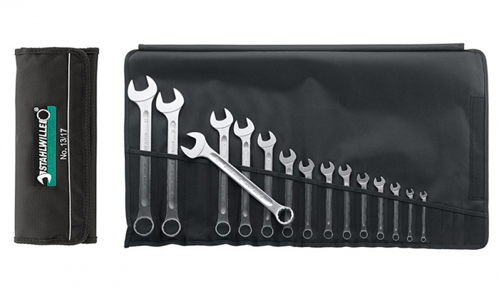 SADA OČKOPLOCHÝCH KLÍČŮ, 17-dílná