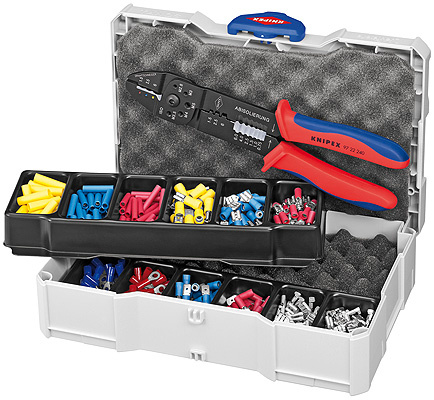 Lisovací sortiment pro kabelové spojky