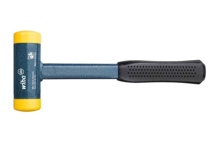 KLADIVO S MĚKKOU PLOCHOU 45x310mm BEZ ZPĚTNÝCH RÁZŮ S NÁSADOU Z OCELOVÉ TRUBKY