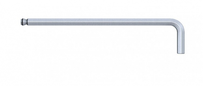 KLÍČ ŠESTIHRANNÝ ČÍPKOVÝ S KULOVOU HLAVOU 5x163mm DLOUHÝ