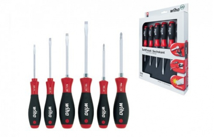 ŠROUBOVÁK SOFTFINISH PLOCHÝ/PHILLIPS, SADA 6DÍLNÁ