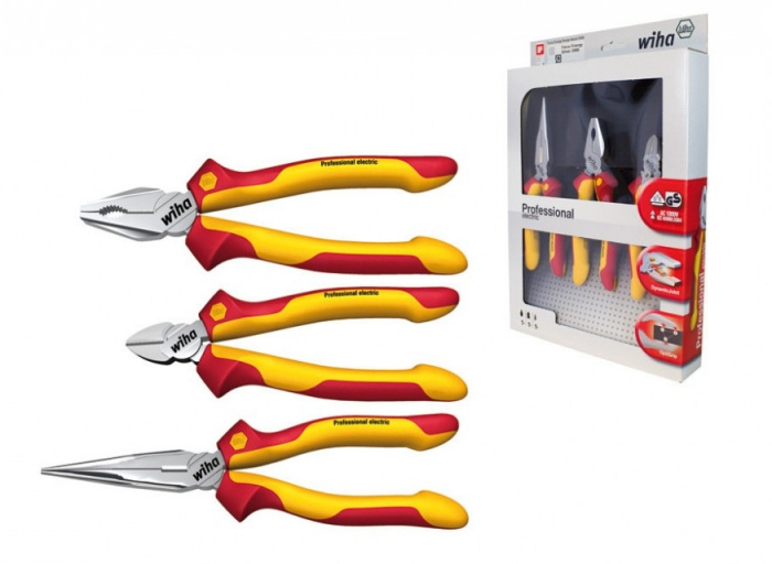 SADA KLEŠTÍ PROFESSIONAL ELECTRIC, 3DÍLNÁ