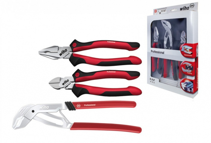 SADA KLEŠTÍ PROFESSIONAL PLUS, 3DÍLNÁ