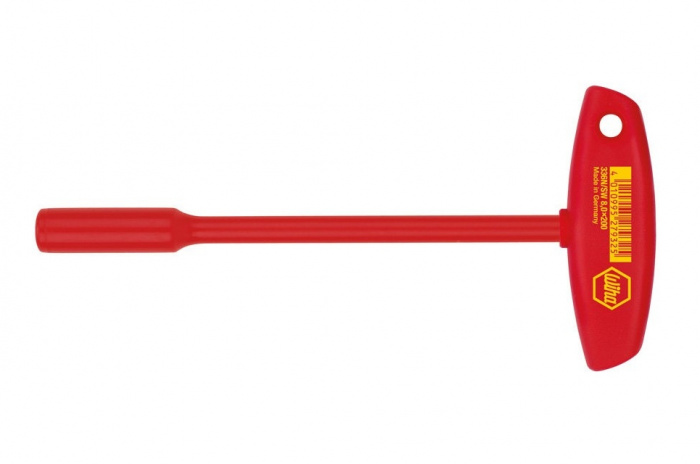 KLÍČ NÁSTRČNÝ ŠESTIHRANNÝ 8x200/232 do 1000V S PŘÍČNOU RUKOJETÍ VDE