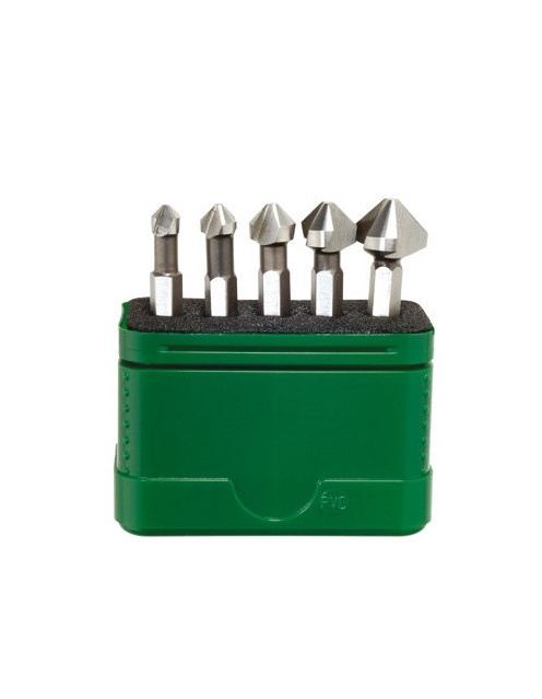 BIT ZÁHLUBNÍK KUŽELOVÝ, SADA 5DÍLNÁ