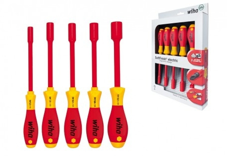 KLÍČ ŠESTIHRANNÝ NÁSTRČNÝ SOFTFINISH ELECTRIC, SADA 5DÍLNÁ