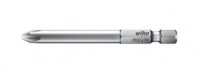 BIT NÁSTAVEC PROFESSIONAL, PHILLIPS PH0x50mm, TVAR E 6,3