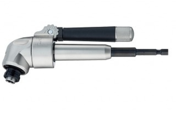 ŠROUBOVÁK ÚHLOVÝ VYSOCE VÝKONNÝ 1/4"x1/4"x165mm S HLAVOU ZAHNUTOU POD ÚHLEM 105°