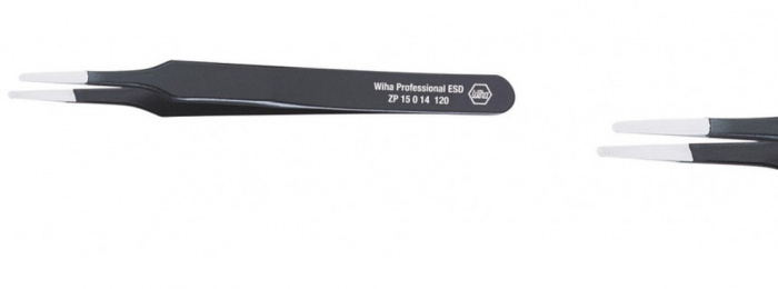 PINZETA PŘESNÁ ANTISTATICKÁ (ESD) TYP2a 120mm PROFESSIONAL