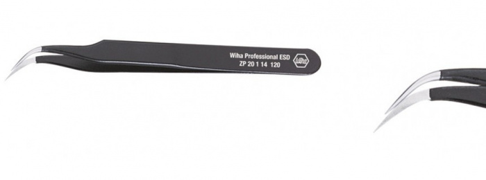 PINZETA PŘESNÁ ANTISTATICKÁ (ESD) TYP7a 120mm PROFESSIONAL