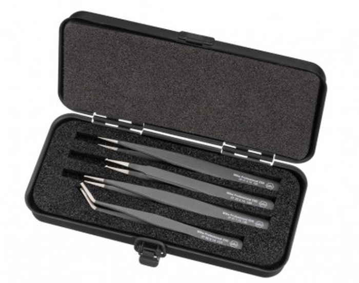 SADA PINZETY SMD PROFESSIONAL ESD, SADA 4 DÍLY