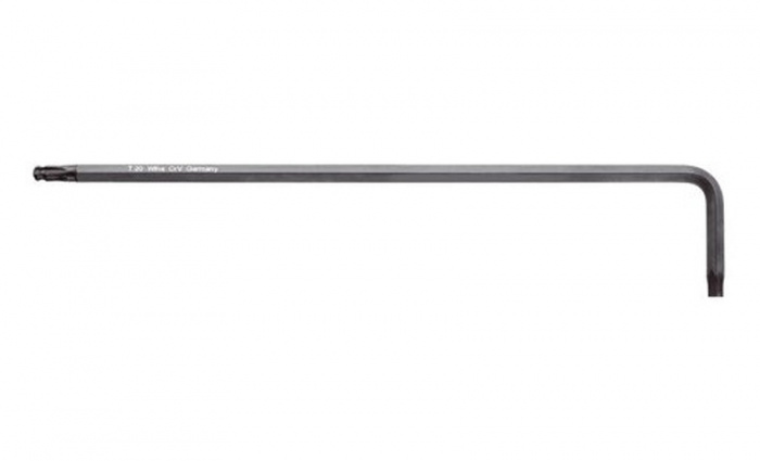 KLÍČ ZÁSTRČNÝ NA ŠROUBY TORX T27x176mm S KULOVOU HLAVOU, DLOUHÝ