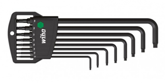 KLÍČ ZÁSTRČNÝ TORX S KULOVOU HLAVOU V DRŽÁKU CLASSIC, SADA 8DÍLNÁ