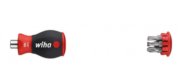 DRŽÁK BITU NÁSTAVCŮ ZÁSOBNÍKOVÝ STUBBY, MAGNETICKÝ, 1/4"