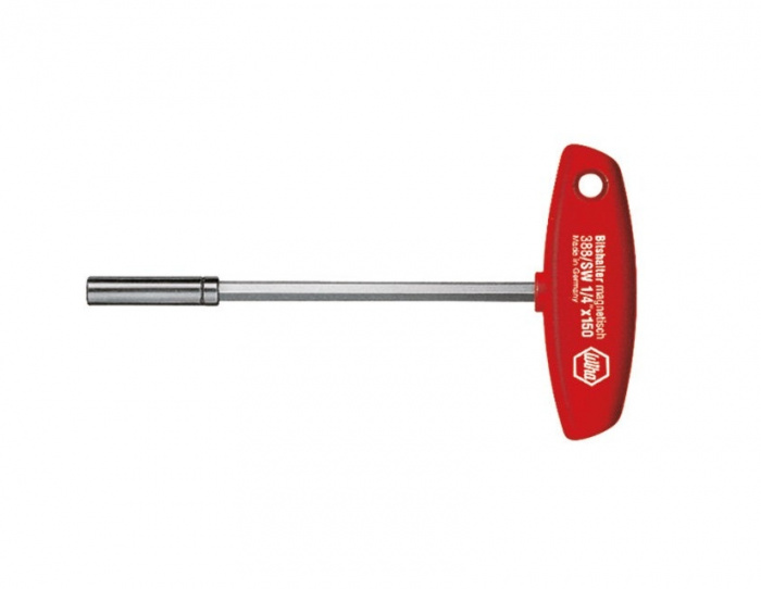 DRŽÁK BITŮ S RUKOJETÍ, MAGNETICKÁ, 1/4"x150mm