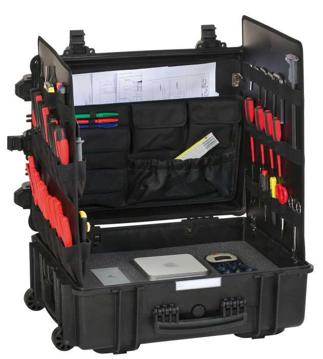 KUFR POLYPROPYLENOVÝ VODĚODOLNÝ NA KOLEČKÁCH