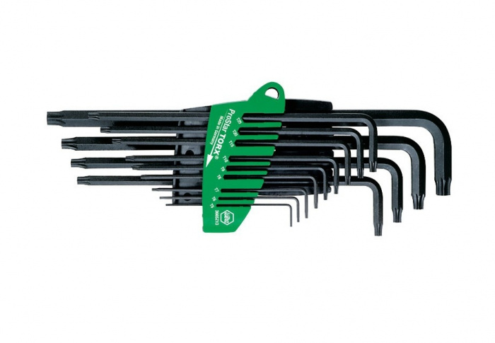 KLÍČ ZÁSTRČNÝ TORX V DRŽÁKU PROSTAR SADA 13DÍLNÁ