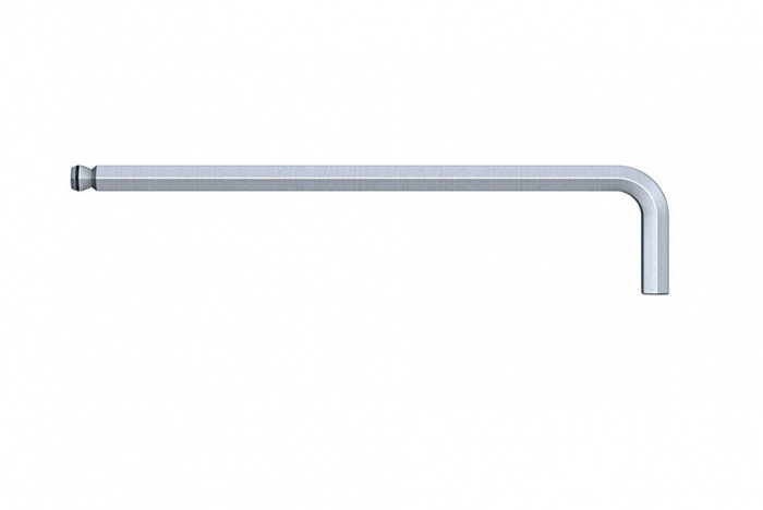 KLÍČ ŠESTIHRANNÝ ČÍPKOVÝ 9/64"x136mm S KULOVOU HLAVOU  DLOUHÝ