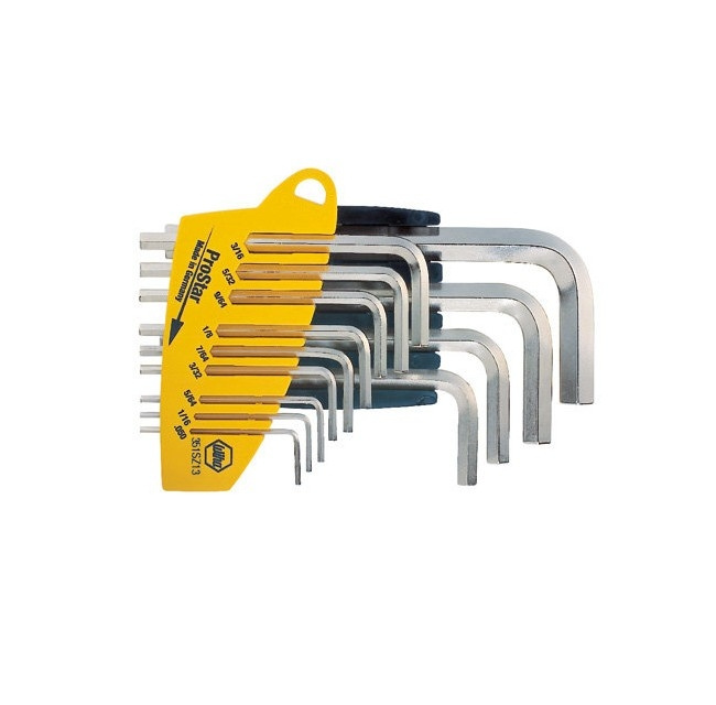 KLÍČ ZÁSTRČNÝ S ŠESTIHRANEM V DRŽÁKU PROSTAR SADA 13 DÍLŮ