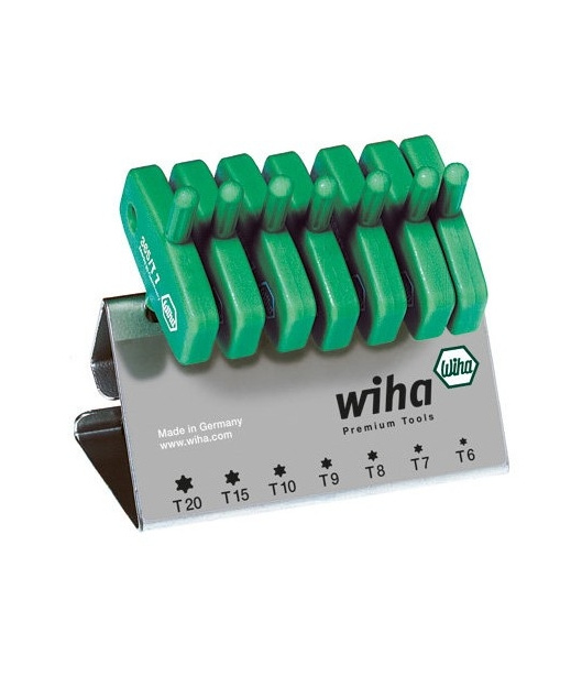 ŠROUBOVÁK TORX S RUKOJETÍ DRŽENOU MEZI PALCEM A UKAZOVÁKEM SADA 7 DÍLŮ