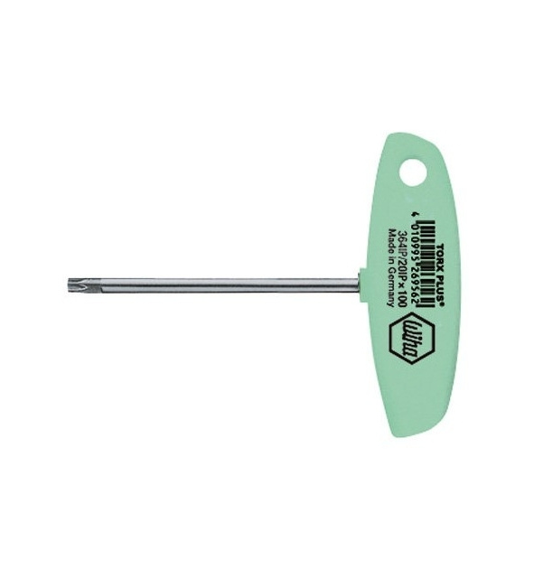 ŠROUBOVÁK TORX PLUS 15IP 4x100/126mm S PŘÍČNOU RUKOJETÍ