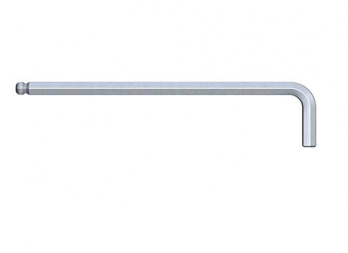 KLÍČ ŠESTIHRANNÝ ČÍPKOVÝ S KULOVOU HLAVOU 2x101mm DLOUHÝ