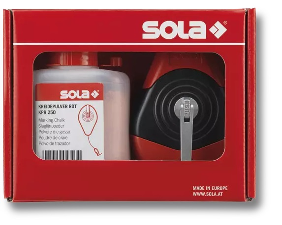 Brnkačka navíjecí + červená křída CLP 30 SET