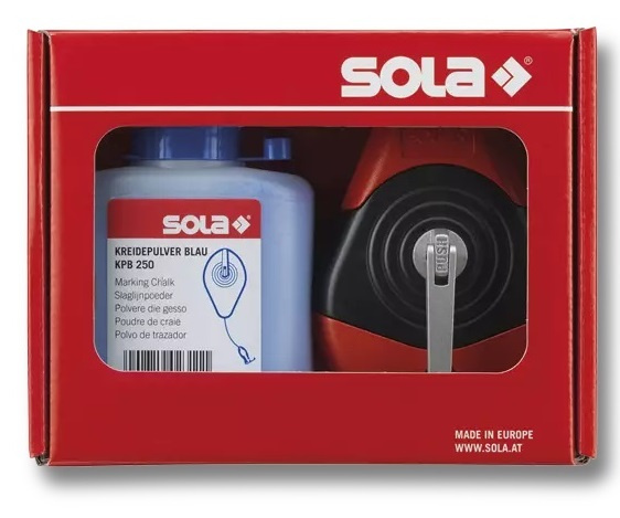 Brnkačka navíjecí + modrá křída CLP 30 SET B