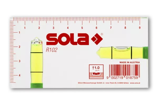 Vodováha z akrylového skla R102